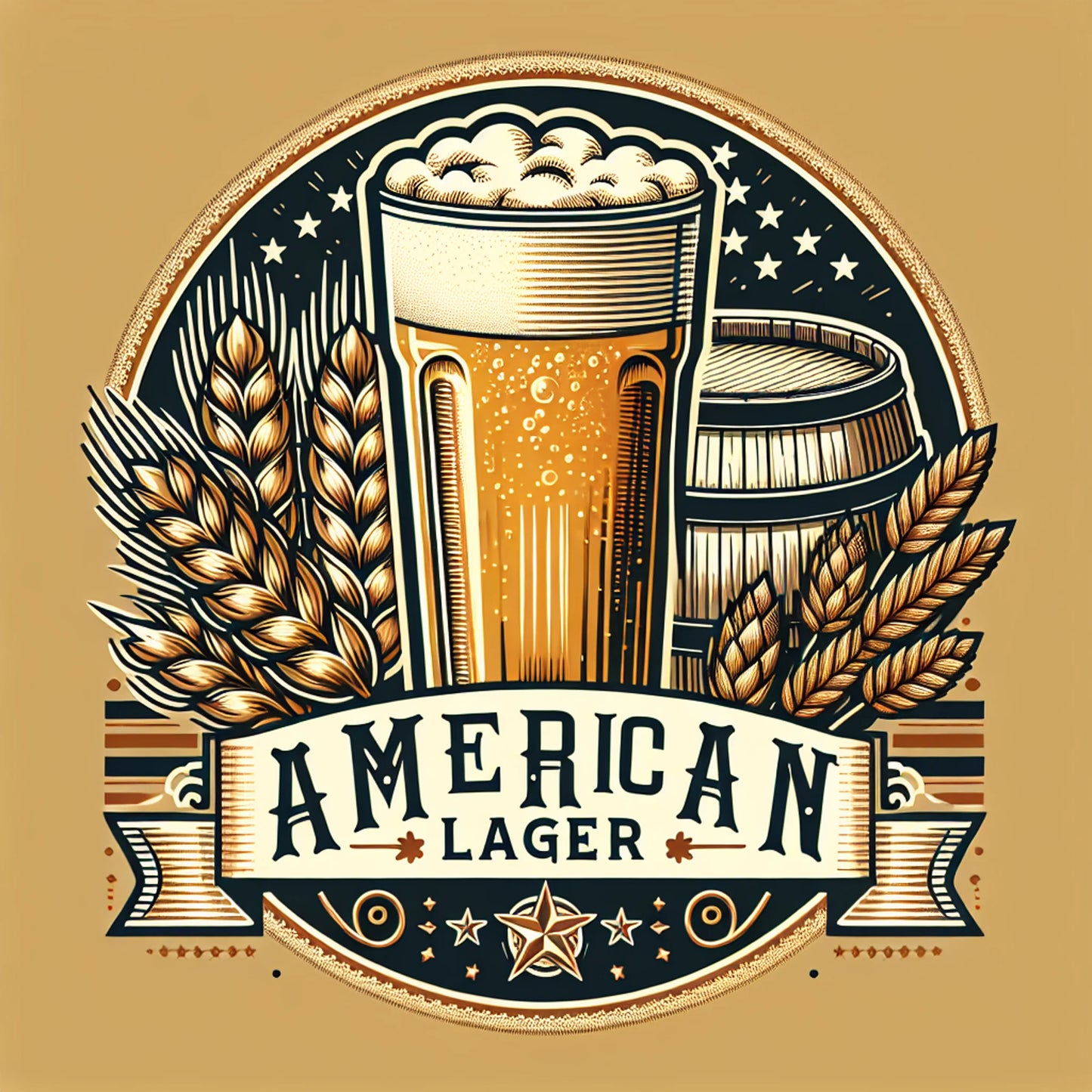 American Lager (1B) - All Grain Kit (5 Gallons)