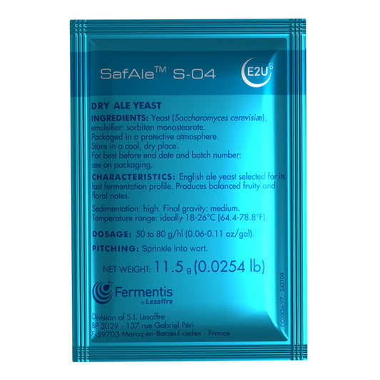 S-04 English Ale - Yeast (11g)